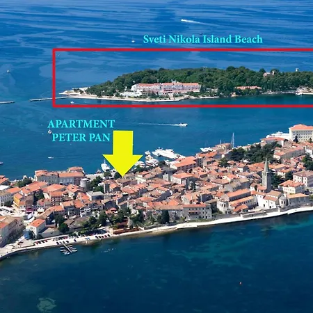 In The Historical Center With Amazing Seaviews Peter Pan In * Poreč